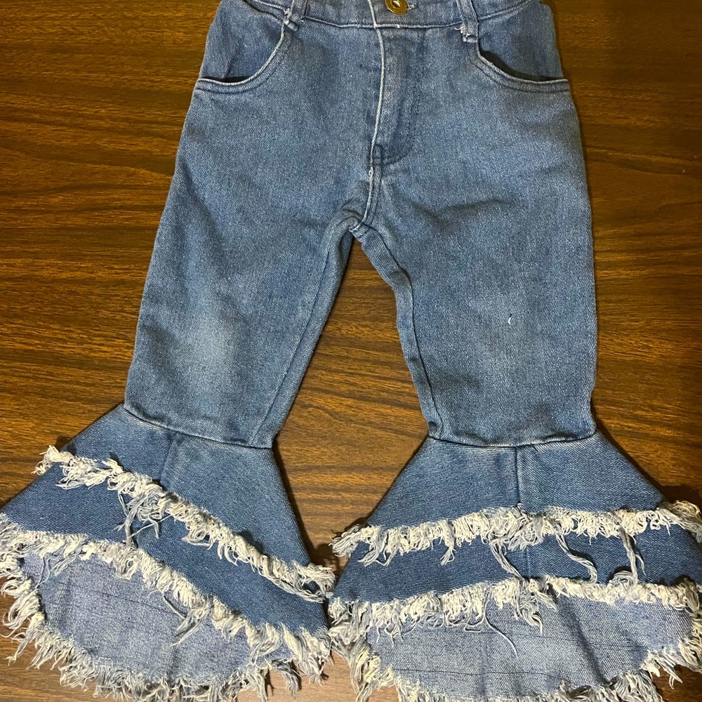 12-18 Month Toddler flare leg jeans